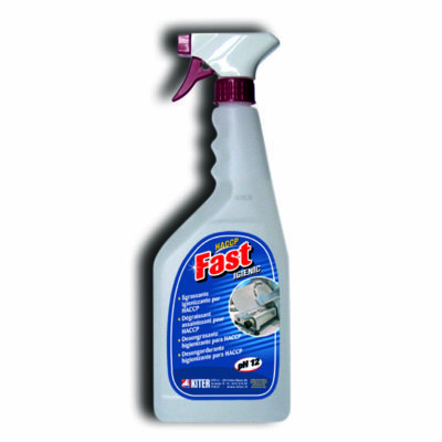FAST IGIENIC - SGRASSANTE SANIFICANTE UNIVERSALE PRONTO ALL'USO - HACCP
