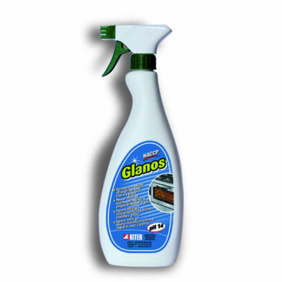 GLANOS - GEL SGRASSANTE A SCHIUMA ATTIVA PER LA MANUTENZIONE GIORNALIERA DI FORNI E PIASTRE DI COTTURA - HACCP