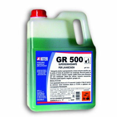 GR 500 - SUPERSGRASSANTE A BASSA SCHIUMA PER LAVASCIUGA
