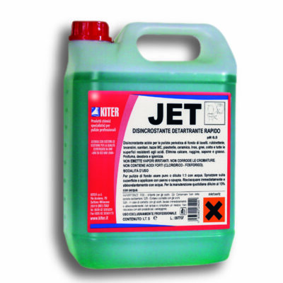 JET LT 5 - SCHIUMA ATTIVA DETARTRANTE PER PULIZIE DI FONDO - HACCP