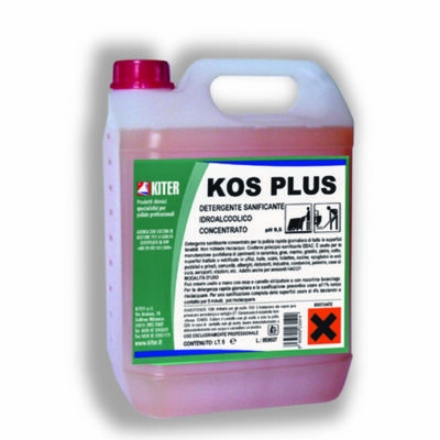 KOS PLUS - DETERGENTE IGIENIZZANTE UNIVERSALE IDROALCOOLICO - HACCP