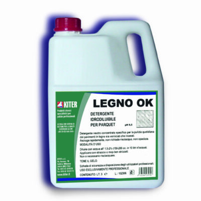 LEGNO OK - DETERGENTE IDRODILUIBILE PER LA MANUTENZIONE DEL PARQUET