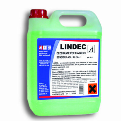 LINDEC - DECERANTE PER LINOLEUM E PAVIMENTI SENSIBILI