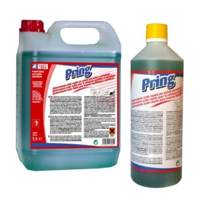 PRING LT 5 - DISINCROSTANTE ACIDO RAPIDO PER PULIZIE GIORNALIERE E PERIODICHE - HACCP
