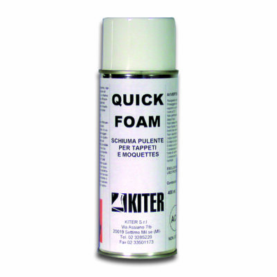 QUICK FOAM - SCHIUMA ATTIVA AEROSOL PER MOQUETTES E TAPPETI