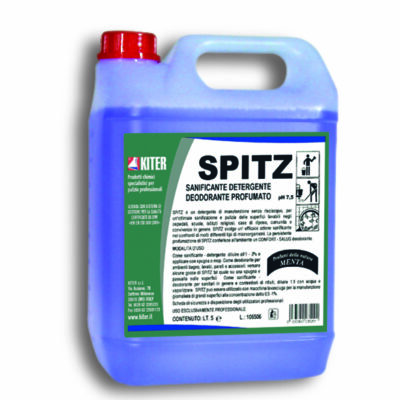 SPITZ LT 5 - DETERGENTE DEODORANTE SANIFICANTE PROFUMATO - HACCP