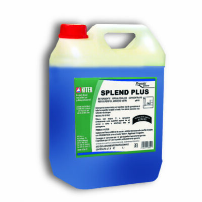 SPLEND PLUS - DETERGENTE IDROALCOOLICO CONCENTRATO PER SUPERFICI, ARREDI E VETRI