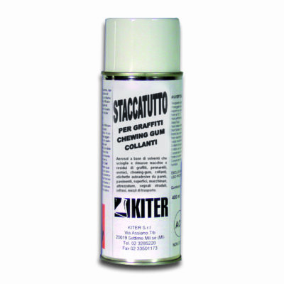 STACCATUTTO - PER GRAFFITI, CHEWING-GUM, COLLANTI