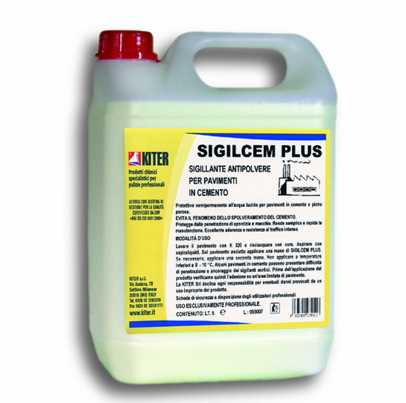SIGILCEM PLUS - SIGILLANTE ANTIPOLVERE PER PAVIMENTI IN CEMENTO